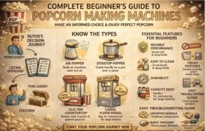How To Choose The Best Popcorn Making Machines: A Buying Guide For Beginners